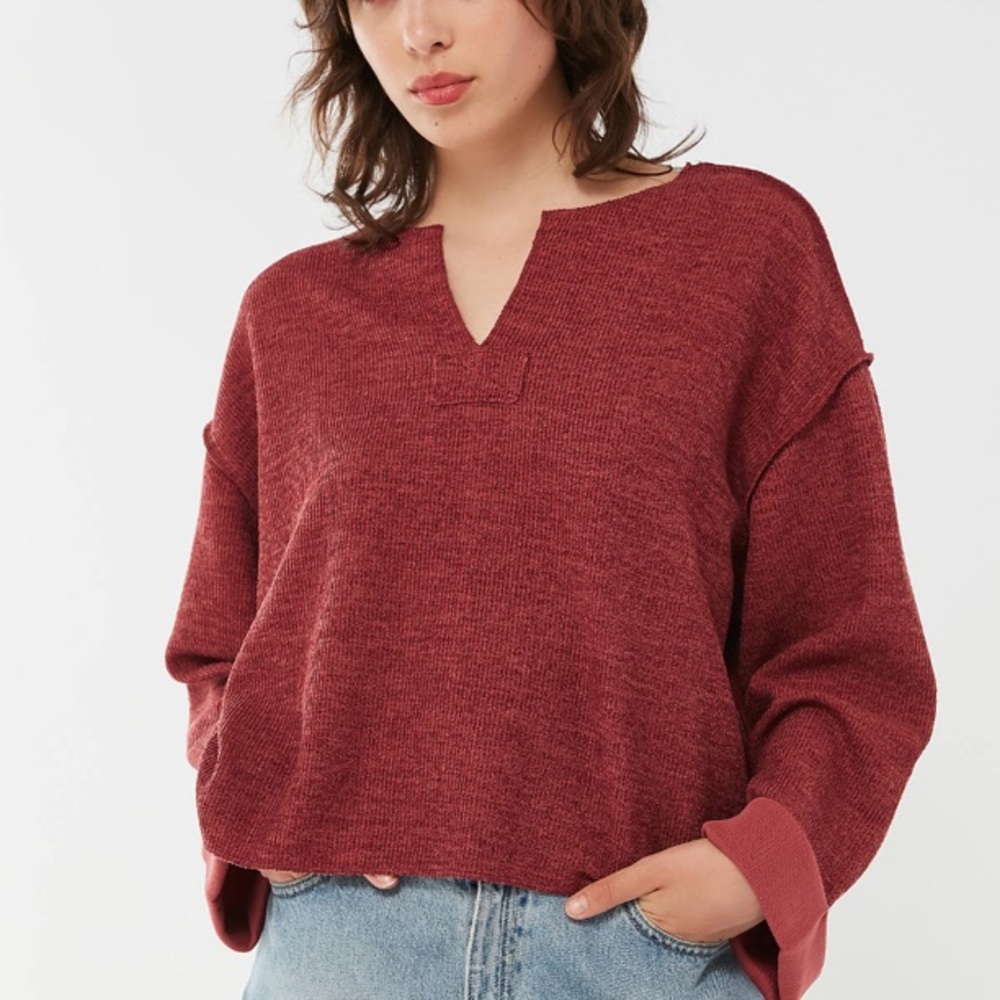 Urban Outfitters maroon sweater